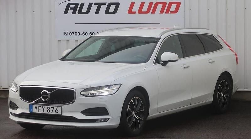 Vit Begagnad 2017 Volvo V90 Business Edition Kombi | 209 900 kr (Bra pris) - Bild 1/4