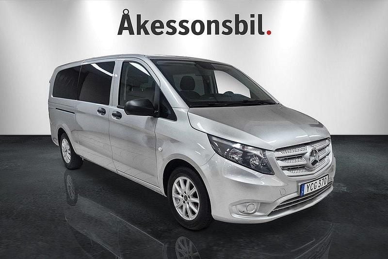 Silver Begagnad 2016 Mercedes Vito Minibuss | 299 000 kr - Bild 1/4