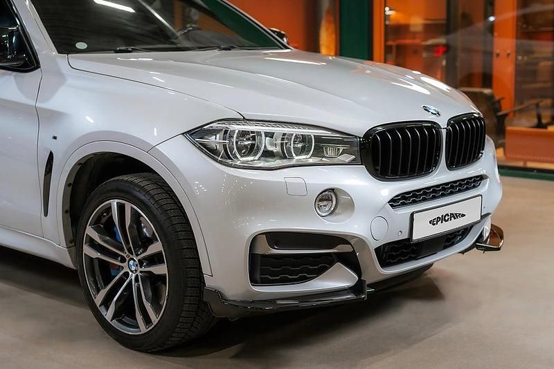Begagnad BMW X6 M50 M Sport 381 HK (280 kW) 2014 Silver SUV