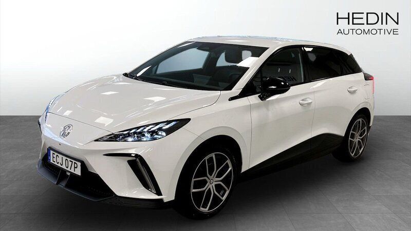 Vit (white) Begagnad 2023 MG MG4 EV Luxury Halvkombi | 334 900 kr (Marknadspris) - Bild 1/4