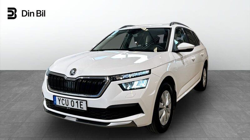 Vit Begagnad 2020 Skoda Kamiq Ambition SUV | 214 900 kr (Marknadspris) - Bild 1/4