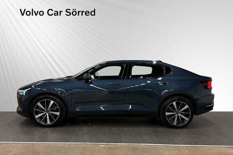 Blå Begagnad 2021 Polestar 2 Long Range Dual motor Halvkombi | 303 900 kr (Marknadspris) - Bild 1/4