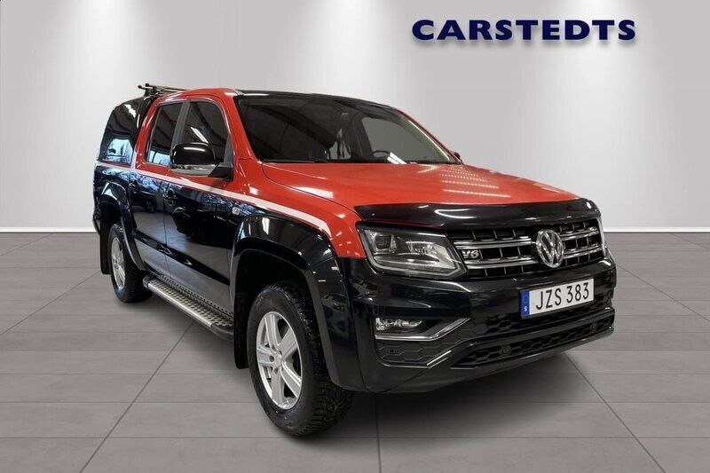 Svart Begagnad 2017 VW Amarok Pickup | 259 900 kr (Marknadspris) - Bild 1/4