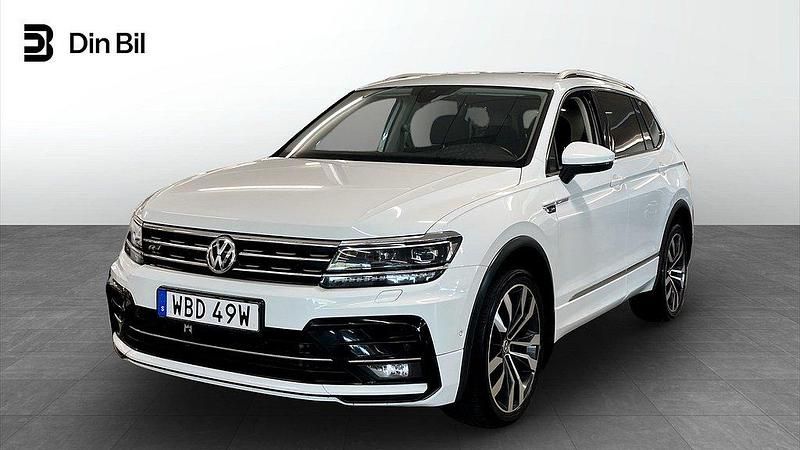 Vit Begagnad 2018 VW Tiguan Allspace GT SUV | 299 000 kr (Lite dyr) - Bild 1/4