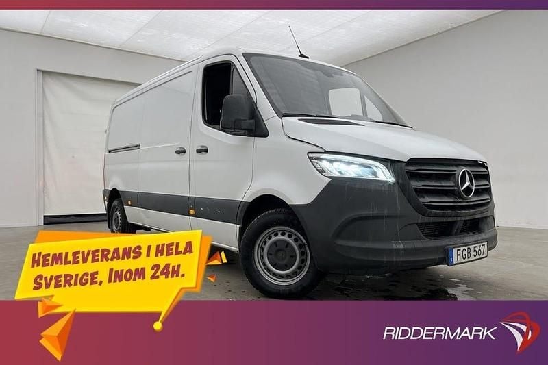 Vit Begagnad 2019 Mercedes Sprinter Van | 219 800 kr (Marknadspris) - Bild 1/3