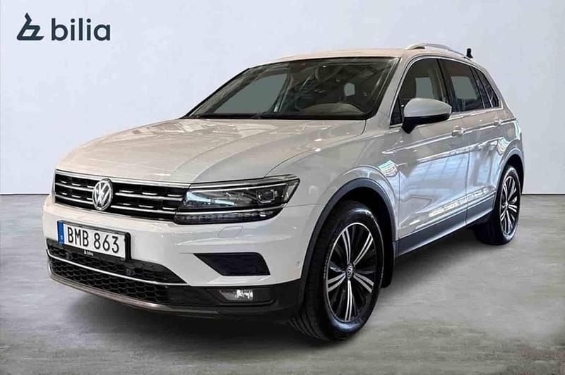 Vit Begagnad 2019 VW Tiguan SUV | 244 900 kr (Bra pris) - Bild 1/1