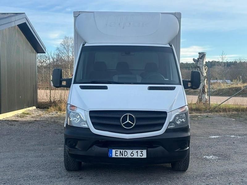 Vit Begagnad 2018 Mercedes Sprinter Van | 160 000 kr - Bild 1/4