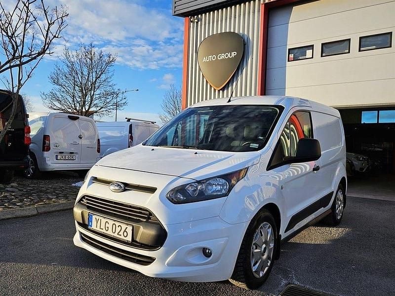 Vit Begagnad 2017 Ford Transit Connect Minibuss | 99 900 kr (Marknadspris) - Bild 1/4