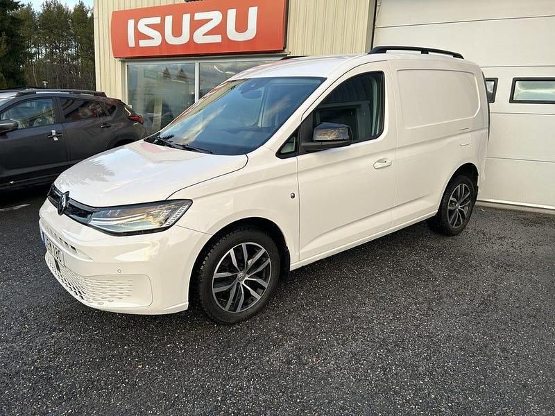 Begagnad VW Caddy 122 HK (89 kW) 2021 Vit Minibuss