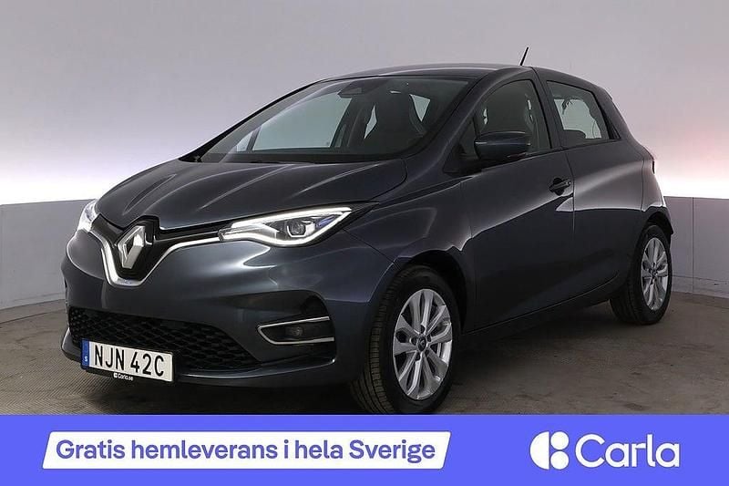 Grå Begagnad 2020 Renault Zoe Zen Halvkombi | 154 990 kr (Bra pris) - Bild 1/4