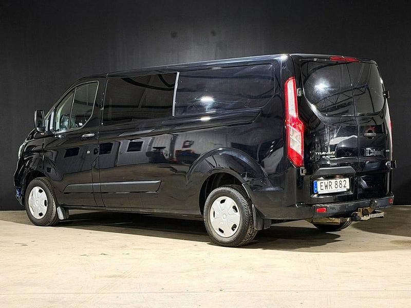 Begagnad Ford Transit Custom 131 HK (96 kW) 2018 Svart Van