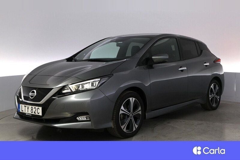Null Begagnad 2021 Nissan Leaf Tekna Halvkombi | 172 900 kr (Marknadspris) - Bild 1/3