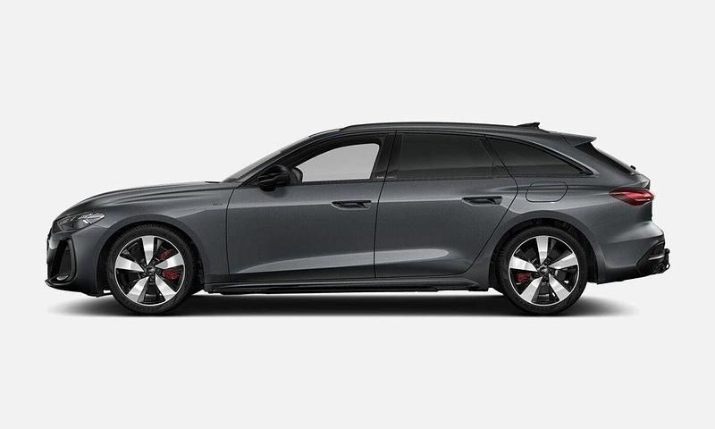 Ny Audi A5 S-Line 367 HK (269 kW) 2025 Grå (daytonagrå pärleffekt) Sportkupé