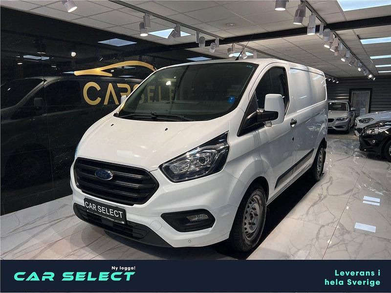 Vit Begagnad 2019 Ford Transit Custom Van | 149 900 kr (Marknadspris) - Bild 1/4