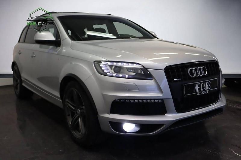 Begagnad Audi Q7 S-Line 340 HK (250 kW) 2012 Silver SUV