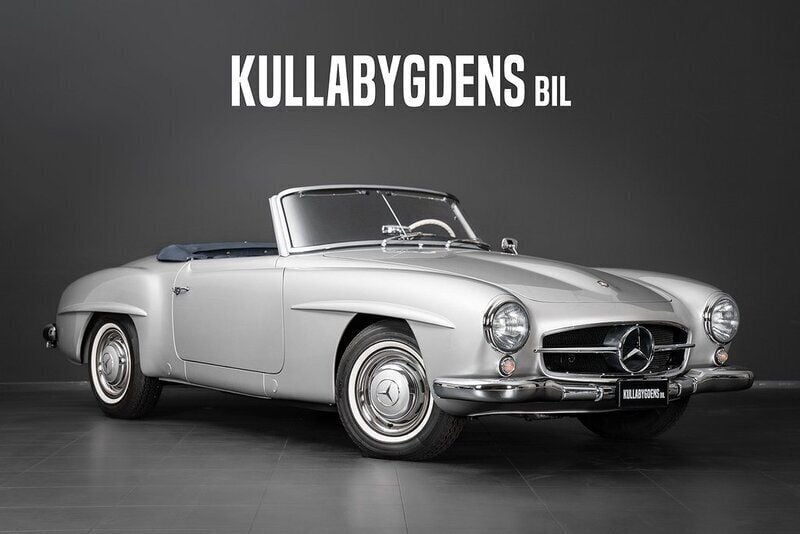 Silver Begagnad 1956 Mercedes 190 Cab | 2 195 000 kr - Bild 1/4