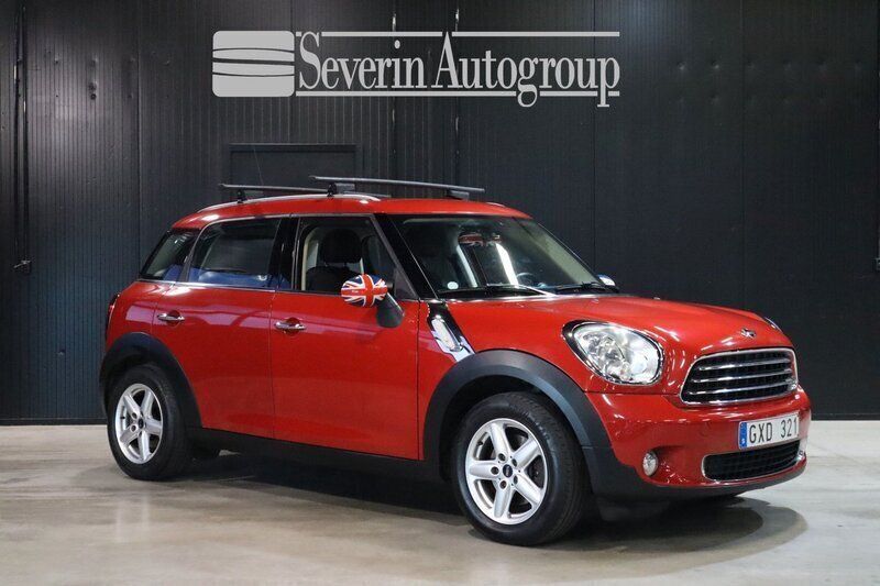 Röd Begagnad 2013 Mini One Countryman Chili SUV | 94 900 kr (Marknadspris) - Bild 1/4