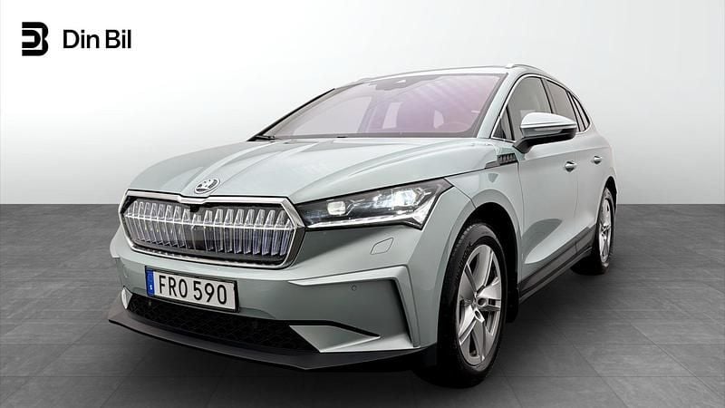 Silver Begagnad 2023 Skoda Enyaq iV SUV | 444 500 kr (Marknadspris) - Bild 1/4