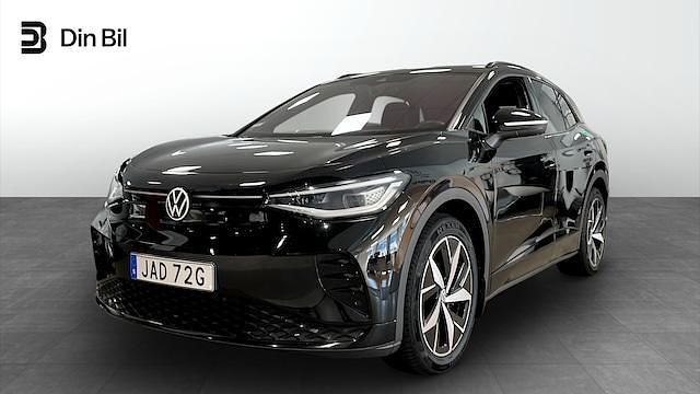 Svart Begagnad 2022 VW ID.4 GTX SUV | 389 900 kr (Bra pris) - Bild 1/4