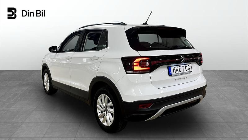 Begagnad VW T-Cross 95 HK (69 kW) 2022 Pure white SUV