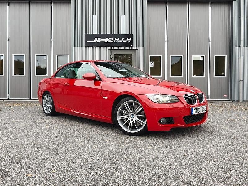 Begagnad BMW 335 Cabriolet M Sport 306 HK (225 kW) 2008 Röd Cab