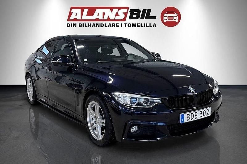 Svart Begagnad 2014 BMW 428 Gran Coupé M Sport Sportkupé | 179 000 kr (Marknadspris) - Bild 1/4