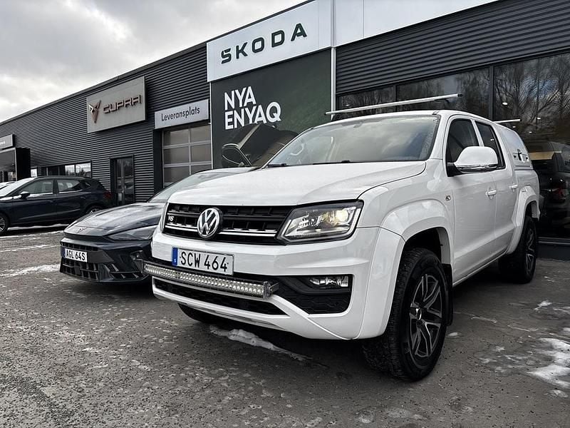 Vit Begagnad 2018 VW Amarok Pickup | 279 000 kr (Superpris) - Bild 1/4