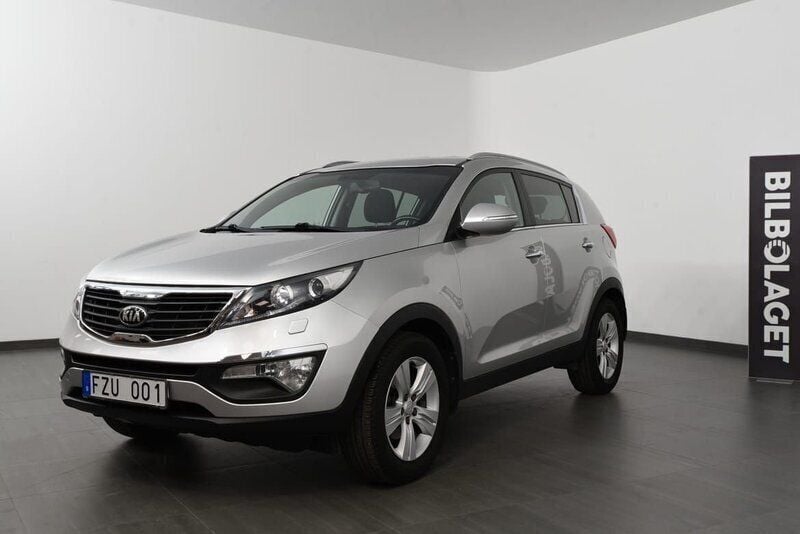 Grå Begagnad 2013 Kia Sportage SUV | 115 800 kr (Bra pris) - Bild 1/4