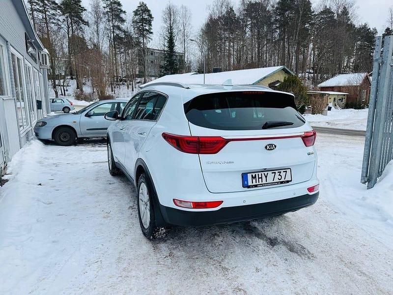Begagnad Kia Sportage Advance 116 HK (85 kW) 2016 Vit SUV