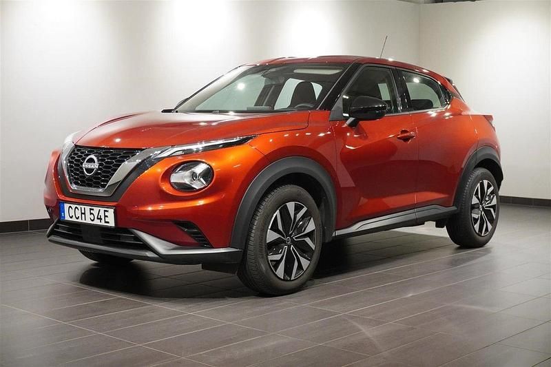 Röd Begagnad 2022 Nissan Juke Acenta SUV | 209 800 kr (Marknadspris) - Bild 1/2