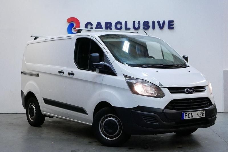 Vit Begagnad 2014 Ford Transit Custom Van | 69 900 kr (Bra pris) - Bild 1/4