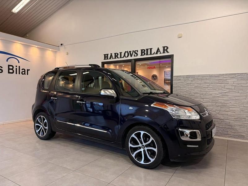 Begagnad Citroën C3 Picasso 95 HK (69 kW) 2014 Blå Minibuss