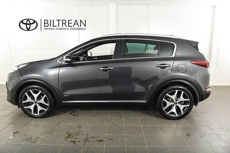 Begagnad Kia Sportage GT-Line 185 HK (136 kW) 2016 Grå SUV