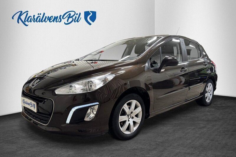 Mörkbrun Begagnad 2011 Peugeot 308 Halvkombi | 62 900 kr (Marknadspris) - Bild 1/4