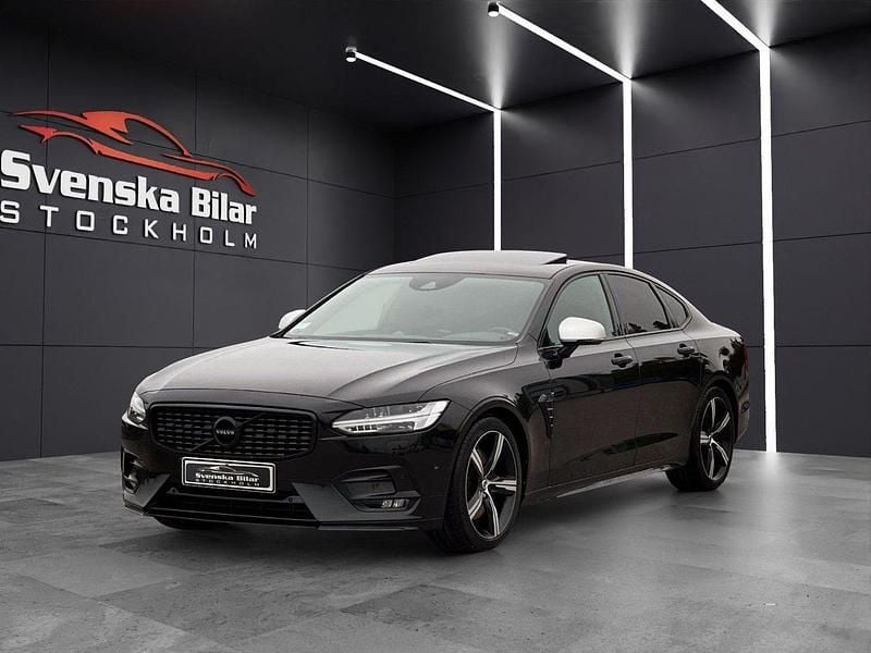 Svart Begagnad 2017 Volvo S90 R-Design Sedan | 339 900 kr (Lite dyr) - Bild 1/4