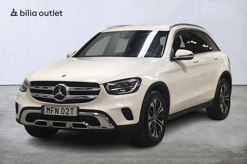 Vit Begagnad 2020 Mercedes GLC200 SUV | 289 900 kr (Marknadspris) - Bild 1/4
