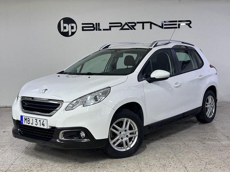 Vit Begagnad 2015 Peugeot 2008 SUV | 99 900 kr (Marknadspris) - Bild 1/4