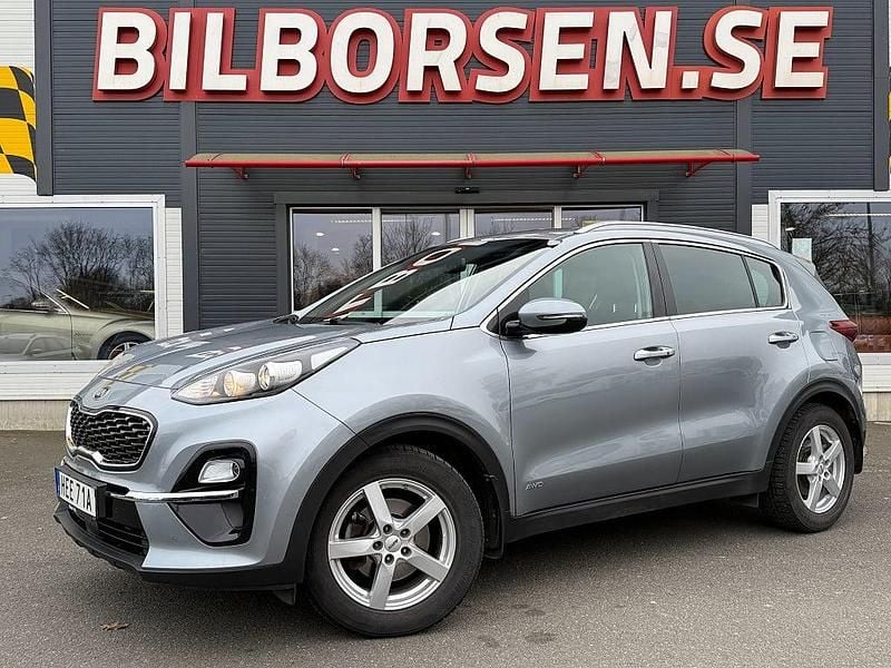 Grå Begagnad 2019 Kia Sportage Advance SUV | 259 000 kr (Marknadspris) - Bild 1/4