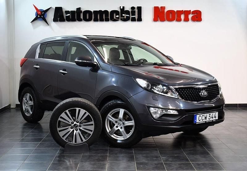 Grå Begagnad 2014 Kia Sportage SUV | 109 900 kr (Marknadspris) - Bild 1/2