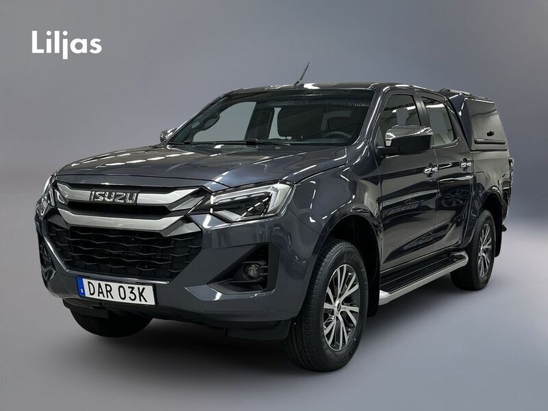 Grå Ny 2024 Isuzu D-Max Pickup | 754 750 kr - Bild 1/4