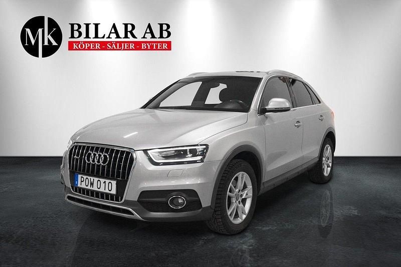 Silver Begagnad 2014 Audi Q3 Comfort SUV | 164 900 kr (Marknadspris) - Bild 1/4