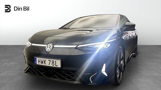 Svart Begagnad 2024 VW ID.7 GTX Halvkombi | 559 500 kr (Superpris) - Bild 1/4