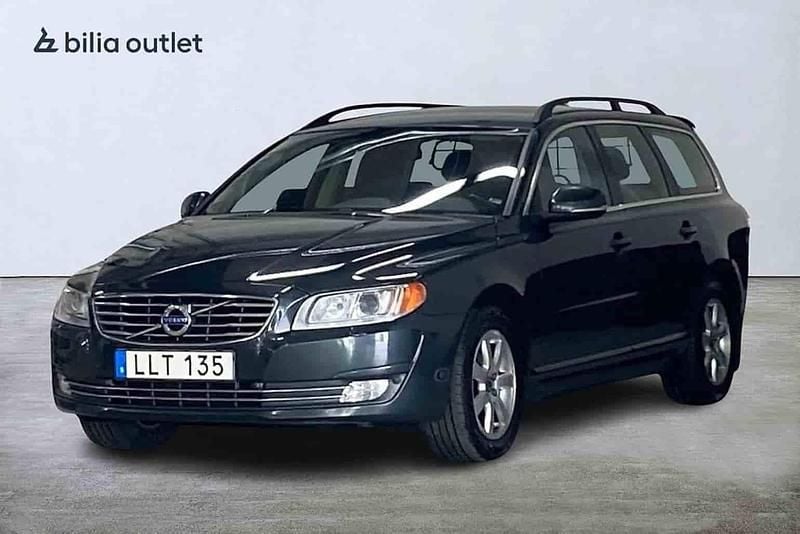 Grå Begagnad 2014 Volvo V70 Kombi | 127 900 kr - Bild 1/1