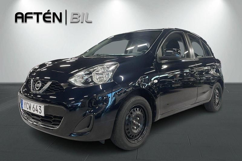Svart Begagnad 2016 Nissan Micra Halvkombi | 99 800 kr (Dyr) - Bild 1/3
