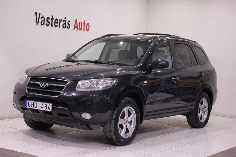 Svart Begagnad 2007 Hyundai Santa Fe SUV | 49 900 kr (Marknadspris) - Bild 1/4