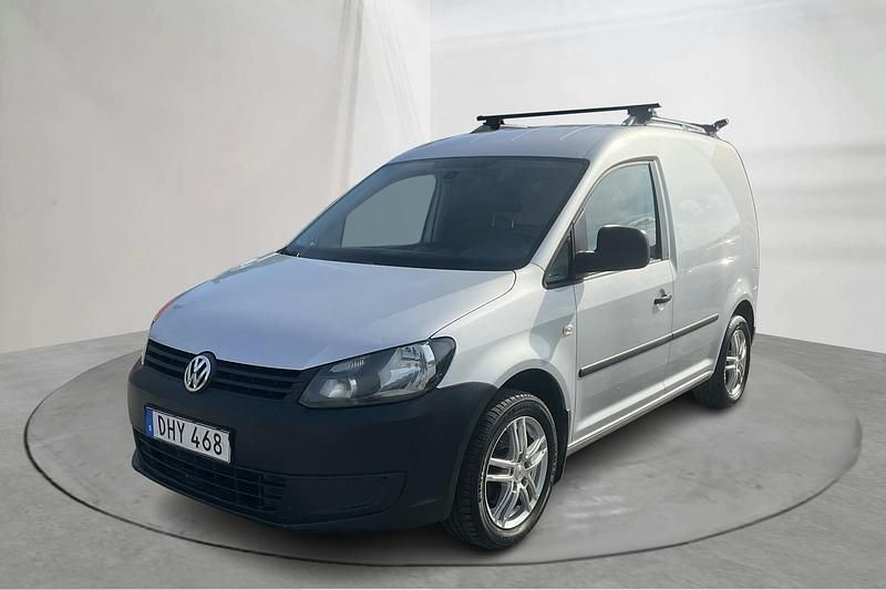 Silver Begagnad 2015 VW Caddy Minibuss | 75 000 kr - Bild 1/4