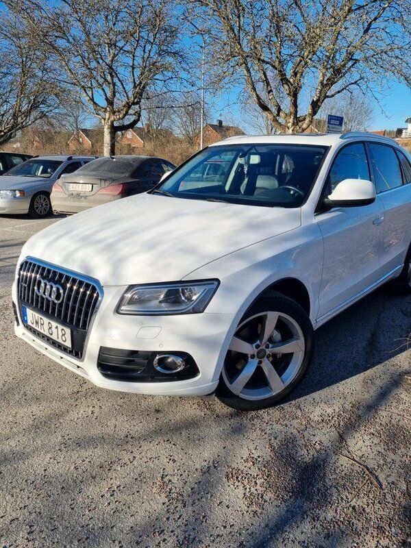Vit Begagnad 2013 Audi Q5 Design SUV | 159 000 kr (Bra pris) - Bild 1/4