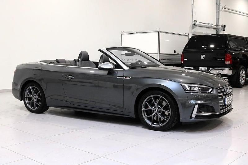 Begagnad Audi S5 Cabriolet 354 HK (260 kW) 2017 Grå Cab