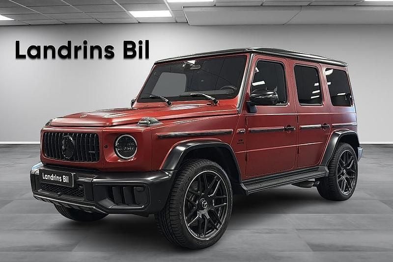 Röd Begagnad 2024 Mercedes G63 AMG AMG SUV | 2 345 000 kr - Bild 1/4
