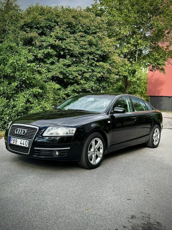 Svart Begagnad 2008 Audi A6 Proline Sedan | 39 000 kr (Marknadspris) - Bild 1/4